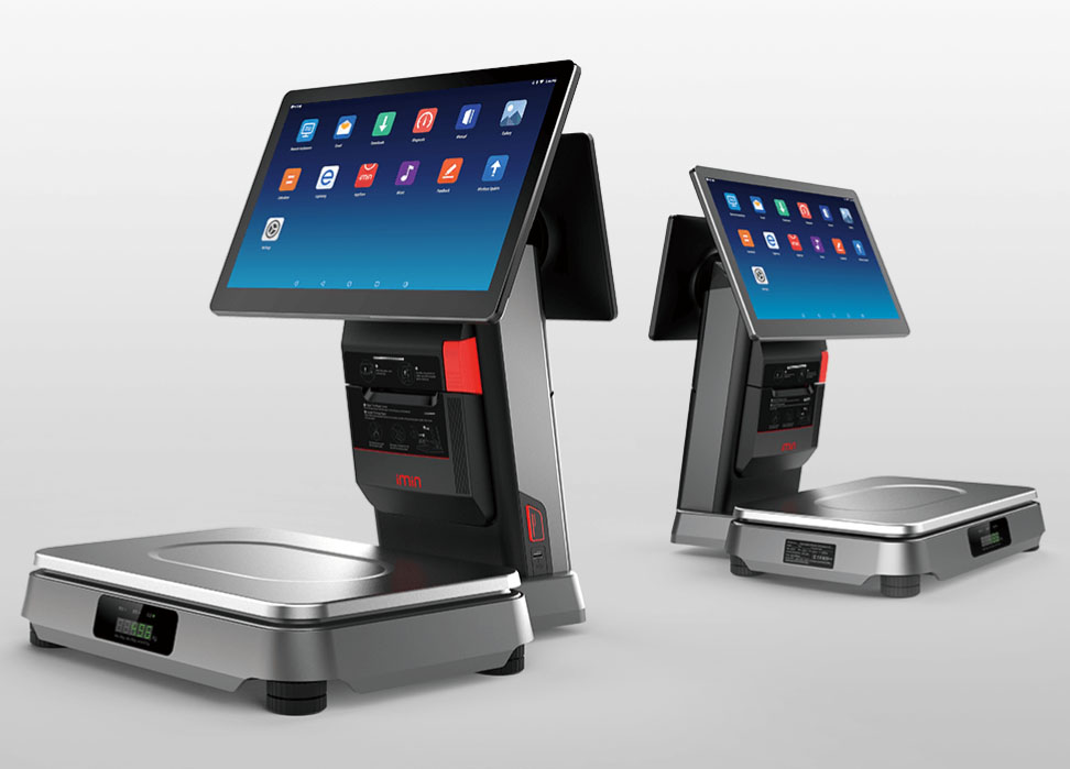 Kassa met Weegschaal