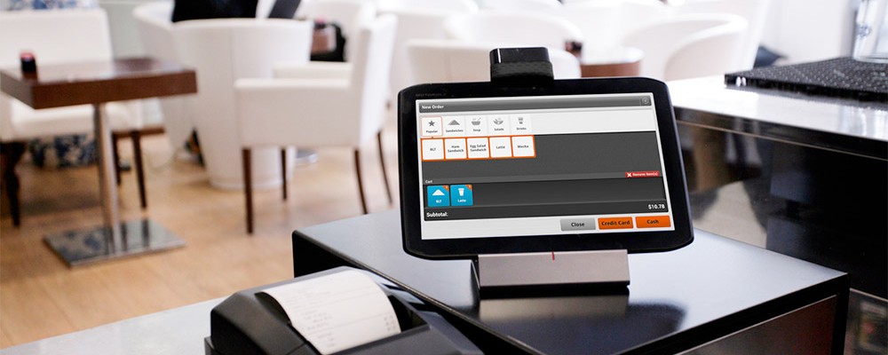 Kassa systeem voor koffiebars